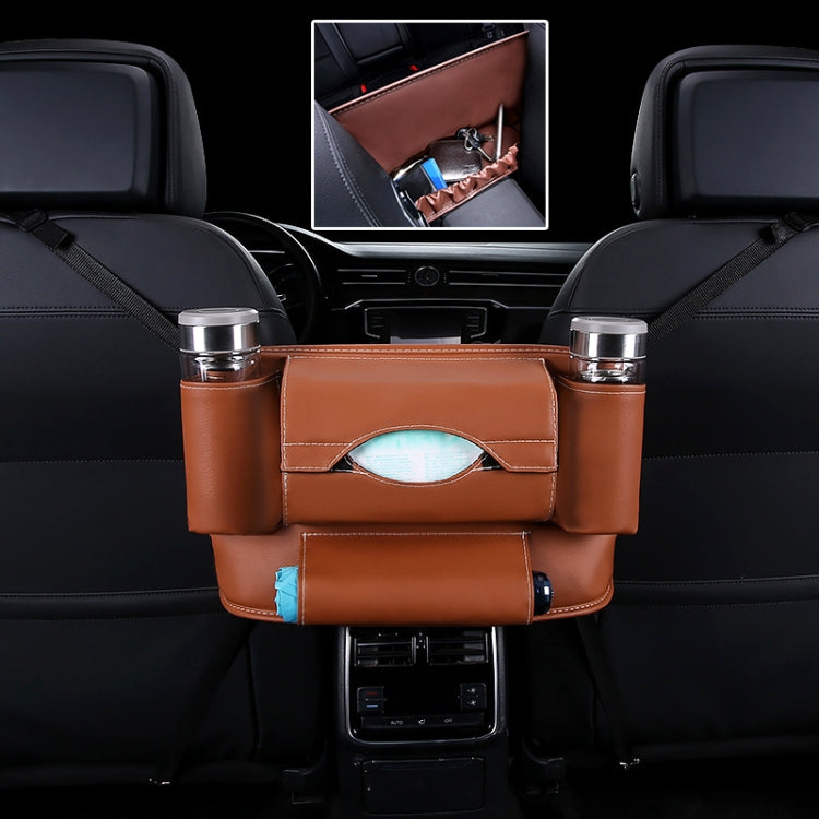 Borsa per appendere il sedile anteriore dell'auto, asciugamano di carta/borsa per riporre la tazza dell'acqua, Paper Towel / Water Cup (Black), Paper Towel / Water Cup, Paper Towel / Water Cup (Pink), Paper Towel / Water Cup (Beige)                    ...