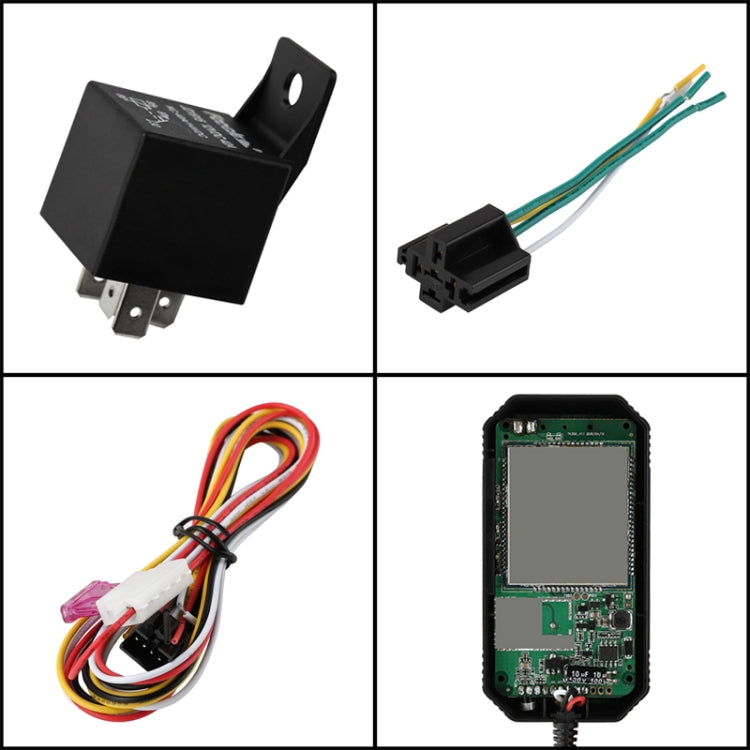 TK300 3G GPS / GPRS / GSM Localizzatore GPS per tracciamento di veicoli per camion in tempo reale con batteria e relè, TK300