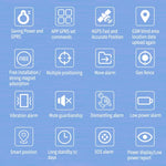 TK600 2G GPS / GPRS / GSM Tracker GPS per tracciamento di veicoli per camion per auto in tempo reale magnetico potente, TK600