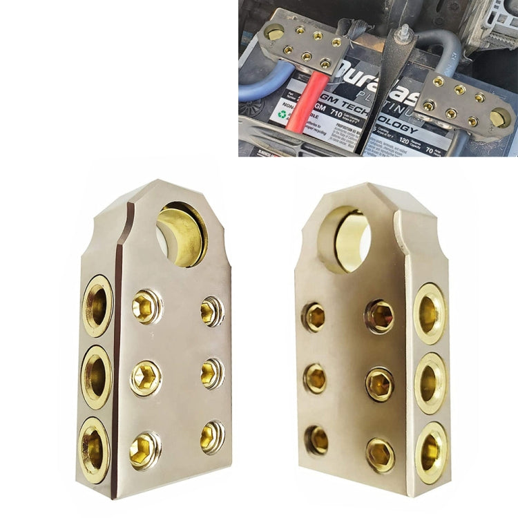 Connettore terminale batteria al piombo modificato audio per auto da 1 paio, Audio Terminal