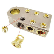 Connettore terminale batteria al piombo modificato audio per auto da 1 paio, Audio Terminal