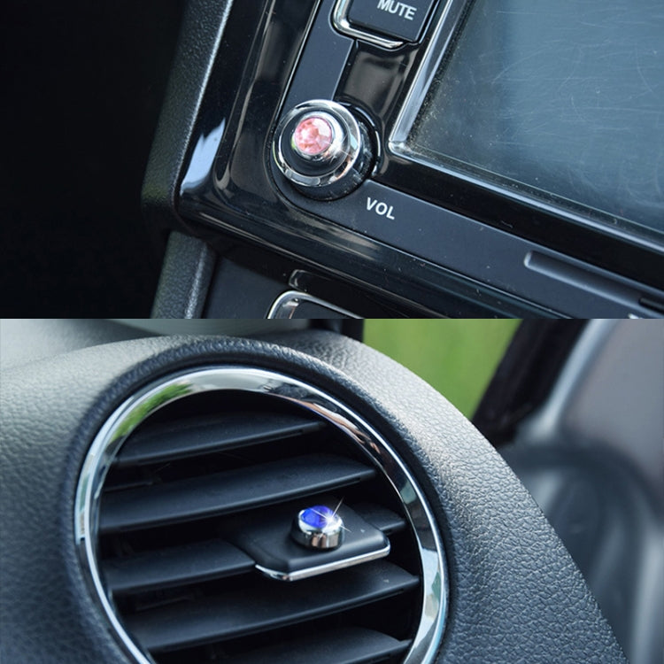 Set di adesivi con diamanti per auto 6 in 1, decorazione in cristallo di personalità