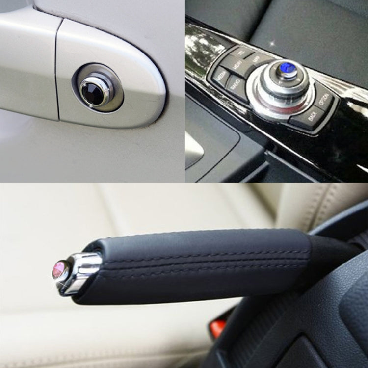 Set di adesivi con diamanti per auto 6 in 1, decorazione in cristallo di personalità