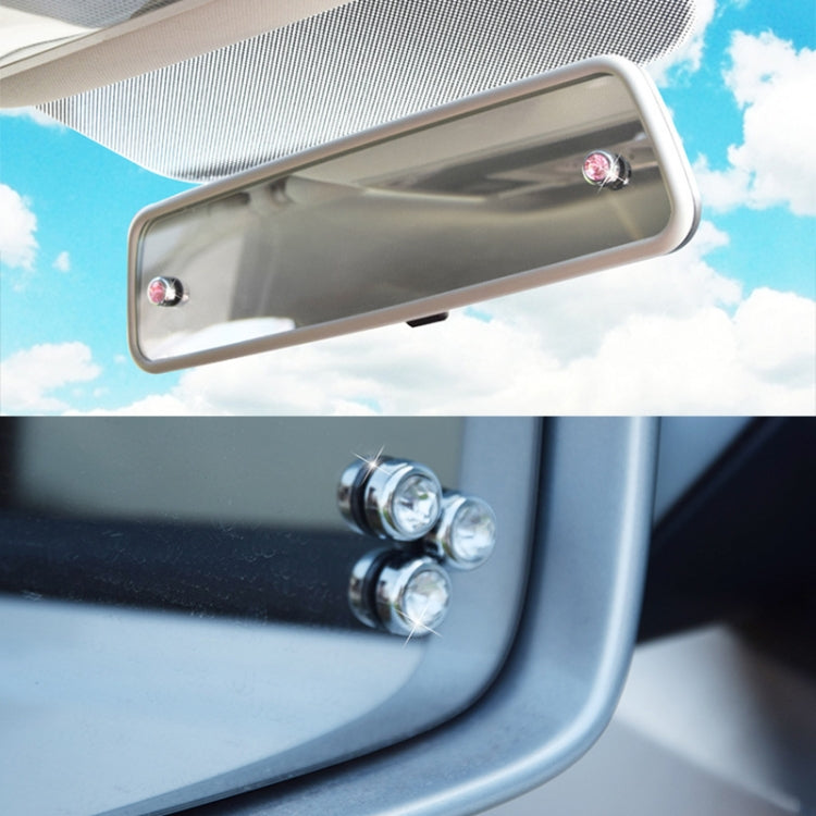 Set di adesivi con diamanti per auto 6 in 1, decorazione in cristallo di personalità