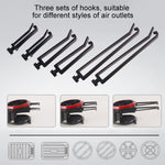 Supporto per telefono con supporto magnetico per tazza per bevande con presa d'aria per auto 2 in 1, 2 in 1 Phone Holder, 2 in 1 Phone Holder(Red)