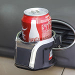 Supporto per telefono con supporto magnetico per tazza per bevande con presa d'aria per auto 2 in 1, 2 in 1 Phone Holder, 2 in 1 Phone Holder(Red)