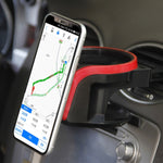 Supporto per telefono con supporto magnetico per tazza per bevande con presa d'aria per auto 2 in 1, 2 in 1 Phone Holder, 2 in 1 Phone Holder(Red)
