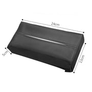Scatola per fazzoletti in pelle PU per auto, dimensioni: 24x13x5 cm, Car Tissue Box