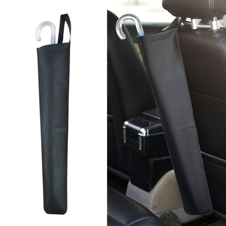 Borsa portaoggetti impermeabile pieghevole per copertura ombrello per auto, Black