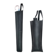 Borsa portaoggetti impermeabile pieghevole per copertura ombrello per auto, Black