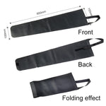Borsa portaoggetti impermeabile pieghevole per copertura ombrello per auto, Black