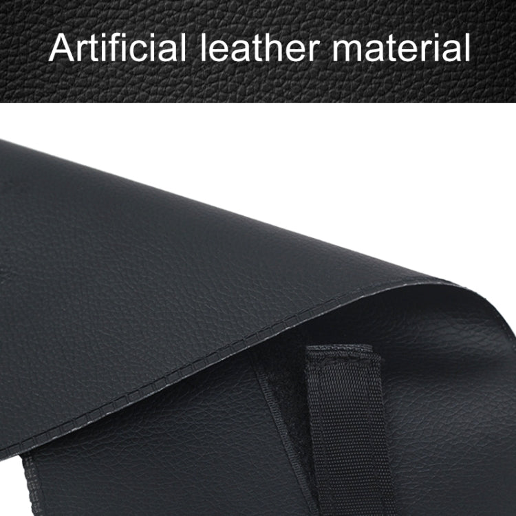 Borsa portaoggetti impermeabile pieghevole per copertura ombrello per auto, Black
