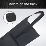 Borsa portaoggetti impermeabile pieghevole per copertura ombrello per auto, Black
