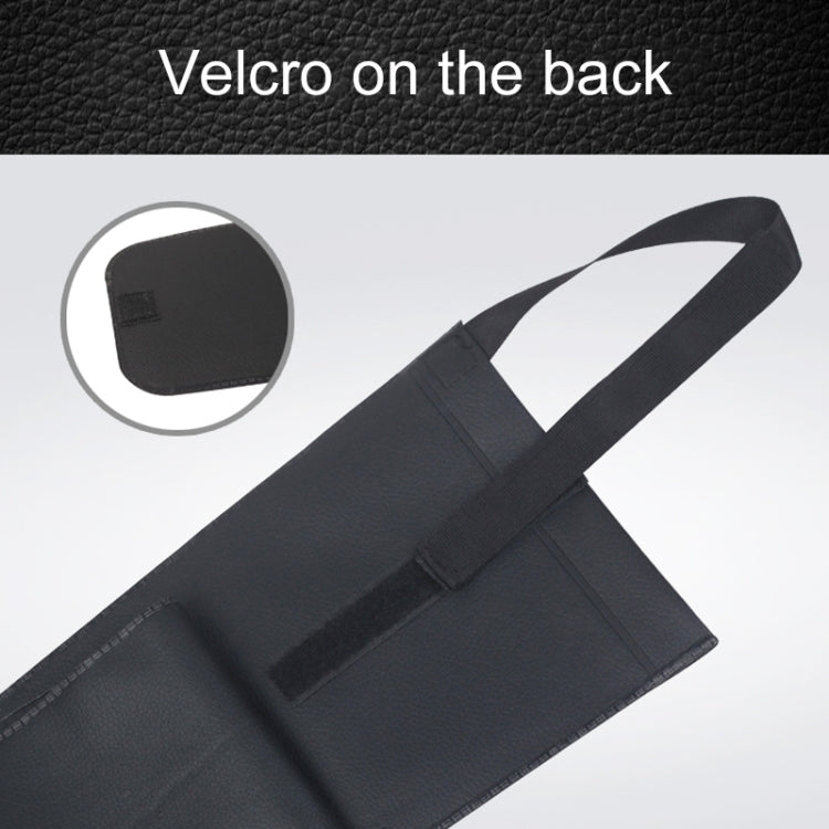 Borsa portaoggetti impermeabile pieghevole per copertura ombrello per auto, Black