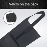 Borsa portaoggetti impermeabile pieghevole per copertura ombrello per auto, Black