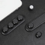Scatola portaoggetti per cavo con morsetto magnetico in fibra di carbonio per auto Organizzatore creativo per hub desktop, Desktop Hub Organizer