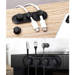 Scatola portaoggetti per cavo con morsetto magnetico in fibra di carbonio per auto Organizzatore creativo per hub desktop, Desktop Hub Organizer