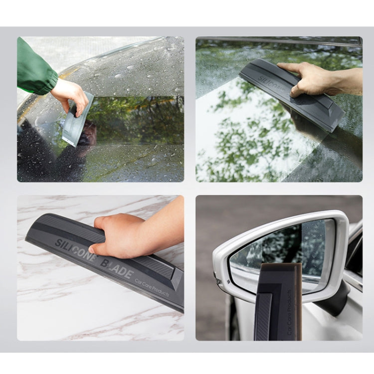 Raschietto per acqua a forma di I per pulizia auto in silicone, I-shaped Water Scraper