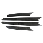 Adesivo decorativo per pannello porta in fibra di carbonio per Volkswagen Tiguan L, Door Panel