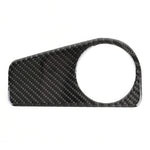 Adesivo decorativo per pannello interruttori fari in fibra di carbonio per auto per Volkswagen Tiguan L, configurazione bassa, Headlight Switch, Low Configuration