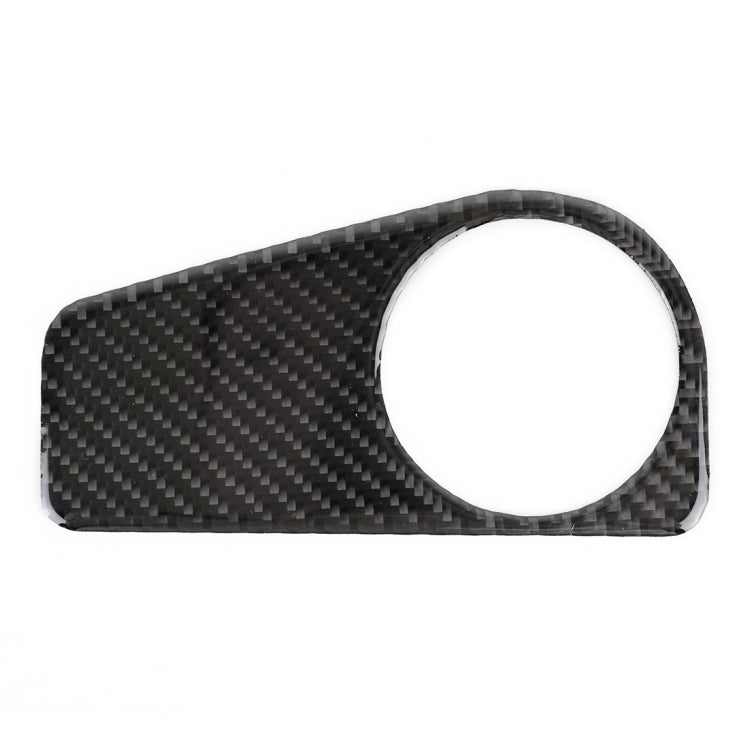 Adesivo decorativo per pannello interruttori fari in fibra di carbonio per auto per Volkswagen Tiguan L, configurazione bassa, Headlight Switch, Low Configuration