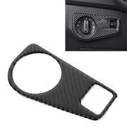 Adesivo decorativo per pannello interruttori fari in fibra di carbonio per auto per Volkswagen Tiguan L, configurazione alta, Headlight Switch, High Configuration