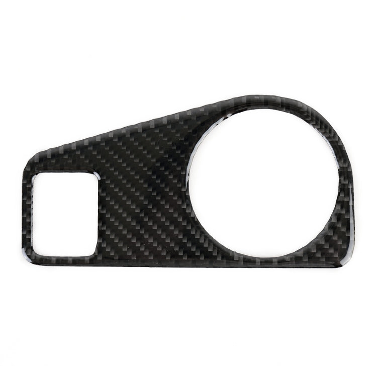 Adesivo decorativo per pannello interruttori fari in fibra di carbonio per auto per Volkswagen Tiguan L, configurazione alta, Headlight Switch, High Configuration