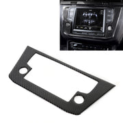 Adesivo decorativo per telaio di navigazione in fibra di carbonio per auto per Volkswagen Tiguan L, configurazione bassa, Navigation Frame, Low Configuration