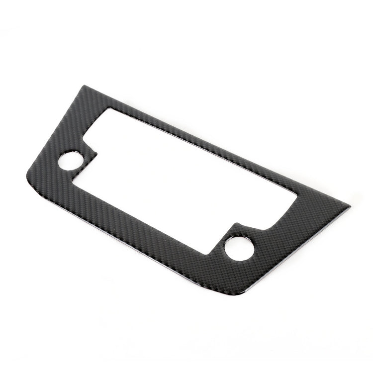 Adesivo decorativo per telaio di navigazione in fibra di carbonio per auto per Volkswagen Tiguan L, configurazione bassa, Navigation Frame, Low Configuration