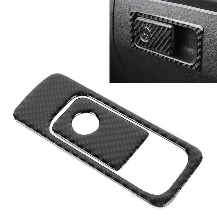Adesivo decorativo per maniglia portaoggetti per sedile passeggero anteriore in fibra di carbonio per auto per Volkswagen Tiguan L, Front Passenger Seat Storage Handle
