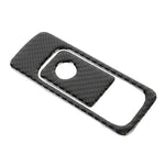 Adesivo decorativo per maniglia portaoggetti per sedile passeggero anteriore in fibra di carbonio per auto per Volkswagen Tiguan L, Front Passenger Seat Storage Handle