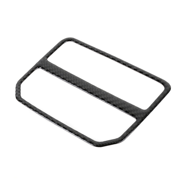 Adesivo decorativo per telaio uscita aria posteriore in fibra di carbonio per auto per Volkswagen Tiguan L, Rear Air Outlet