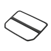 Adesivo decorativo per telaio uscita aria posteriore in fibra di carbonio per auto per Volkswagen Tiguan L, Rear Air Outlet