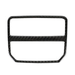Adesivo decorativo per telaio uscita aria posteriore in fibra di carbonio per auto per Volkswagen Tiguan L, Rear Air Outlet