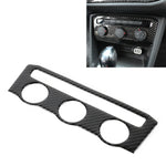 Adesivo decorativo per pannello aria condizionata in fibra di carbonio per auto per Volkswagen Tiguan L, configurazione bassa, Air Conditioning Panel, Low Configuration