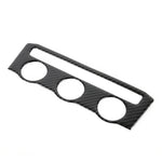 Adesivo decorativo per pannello aria condizionata in fibra di carbonio per auto per Volkswagen Tiguan L, configurazione bassa, Air Conditioning Panel, Low Configuration
