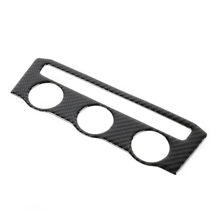 Adesivo decorativo per pannello aria condizionata in fibra di carbonio per auto per Volkswagen Tiguan L, configurazione bassa, Air Conditioning Panel, Low Configuration