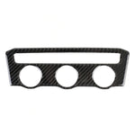 Adesivo decorativo per pannello aria condizionata in fibra di carbonio per auto per Volkswagen Tiguan L, configurazione bassa, Air Conditioning Panel, Low Configuration