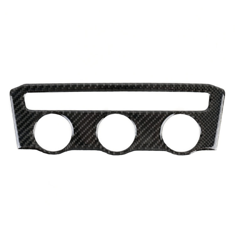 Adesivo decorativo per pannello aria condizionata in fibra di carbonio per auto per Volkswagen Tiguan L, configurazione bassa, Air Conditioning Panel, Low Configuration
