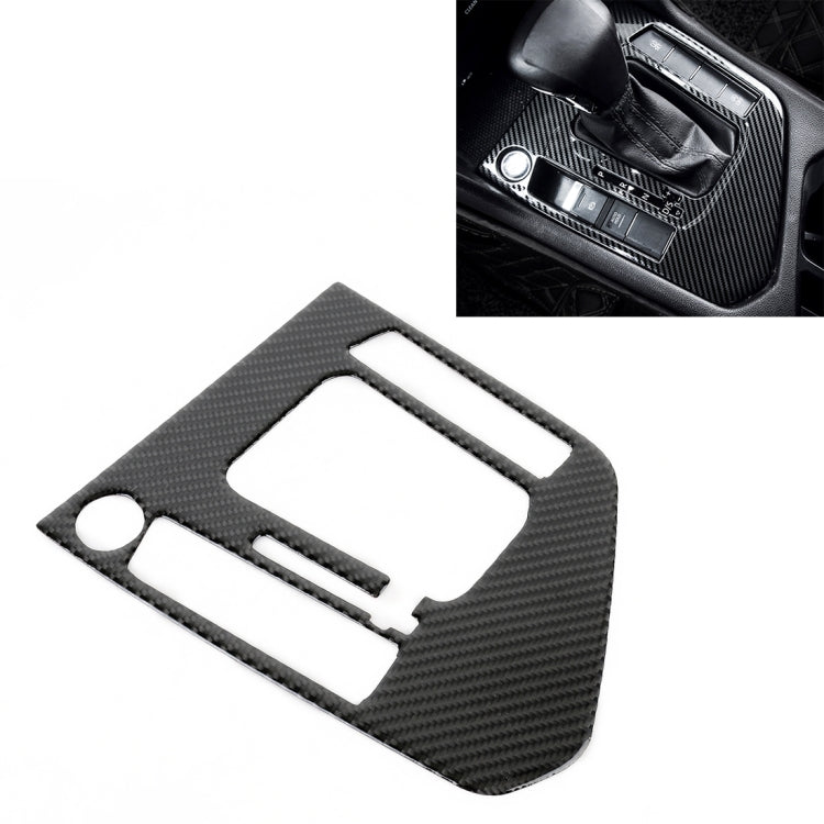 Adesivo decorativo per pannello cambio in fibra di carbonio per auto per Volkswagen Tiguan L, Gear Shift Panel