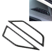 Adesivo decorativo per cornice presa d'aria per cruscotto in fibra di carbonio per auto per Volkswagen Tiguan L, Dashboard Air Outlet
