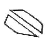 Adesivo decorativo per cornice presa d'aria per cruscotto in fibra di carbonio per auto per Volkswagen Tiguan L, Dashboard Air Outlet