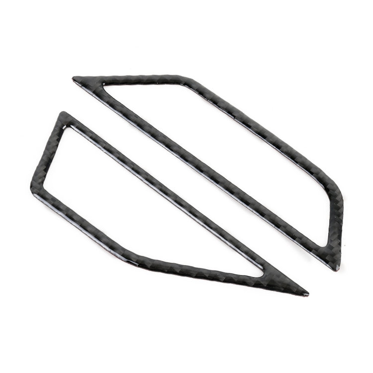 Adesivo decorativo per cornice presa d'aria per cruscotto in fibra di carbonio per auto per Volkswagen Tiguan L, Dashboard Air Outlet