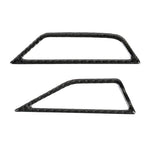 Adesivo decorativo per cornice presa d'aria per cruscotto in fibra di carbonio per auto per Volkswagen Tiguan L, Dashboard Air Outlet