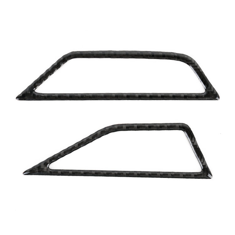 Adesivo decorativo per cornice presa d'aria per cruscotto in fibra di carbonio per auto per Volkswagen Tiguan L, Dashboard Air Outlet