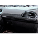 Striscia decorativa per cruscotto in fibra di carbonio per Volkswagen Tiguan L, Dashboard