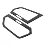 Adesivo decorativo per telaio uscita aria laterale con controllo centrale in fibra di carbonio per Volkswagen Tiguan L, Central Control Side Air Outlet