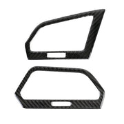 Adesivo decorativo per telaio uscita aria laterale con controllo centrale in fibra di carbonio per Volkswagen Tiguan L, Central Control Side Air Outlet