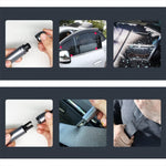 Martello di salvataggio di sicurezza multifunzionale per auto 2 in 1 Martello di salvataggio salvavita Fuga di emergenza Taglierina per cintura di sicurezza Rompivetro per finestre