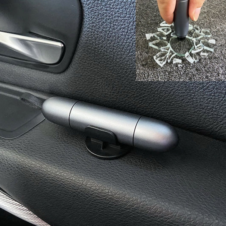 Martello di salvataggio di sicurezza multifunzionale per auto 2 in 1 Martello di salvataggio salvavita Fuga di emergenza Taglierina per cintura di sicurezza Rompivetro per finestre